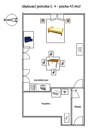 Pension Hetlín Apartmán č. 4